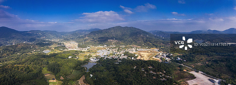 广东省惠阳周田村风光图片素材