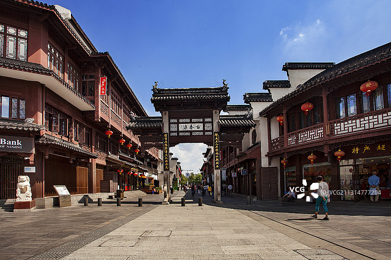 江苏省南京夫子庙图片素材