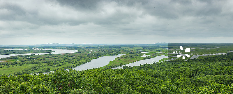 黑龙江省同江三江口国家湿地公园图片素材