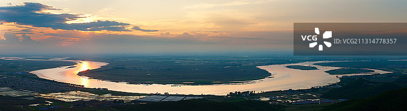 黑龙江省佳木斯敖其风光图片素材