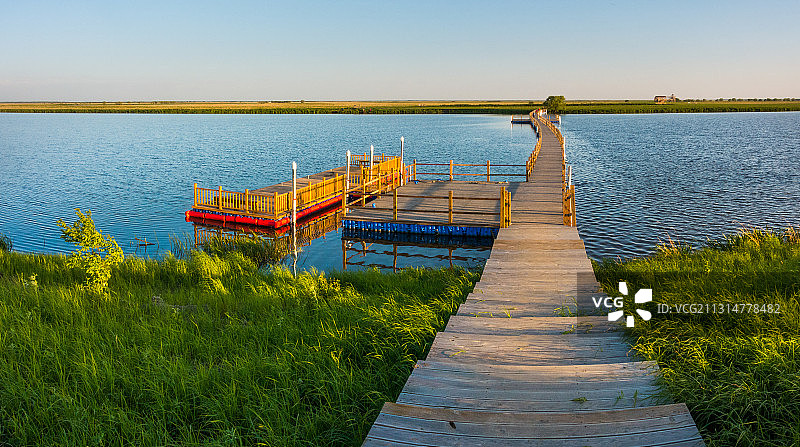 黑龙江省伊春市朗乡饶河风光图片素材