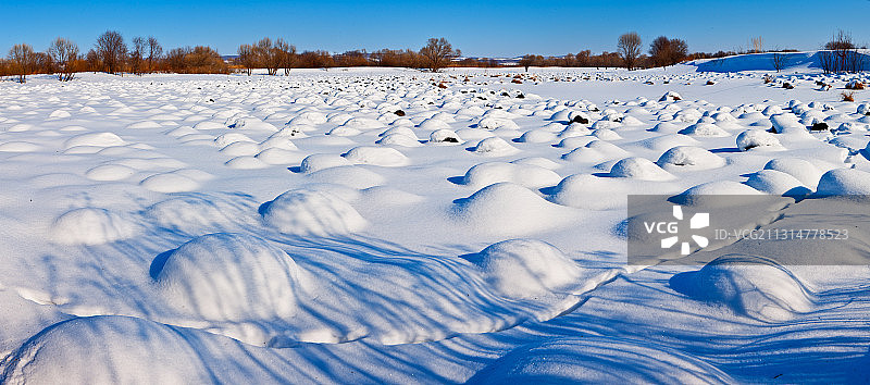 黑龙江省伊春市嘉荫县雪景图片素材
