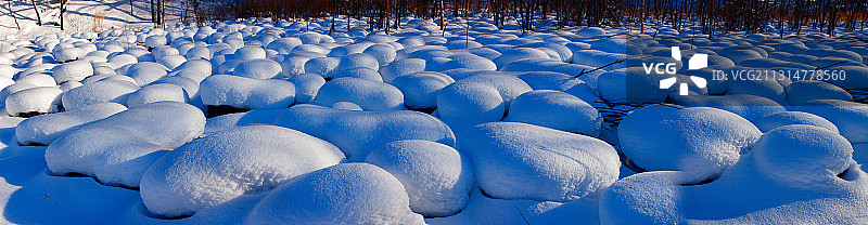 黑龙江省伊春市嘉荫县雪景图片素材