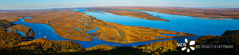 黑龙江省抚远县风光图片素材