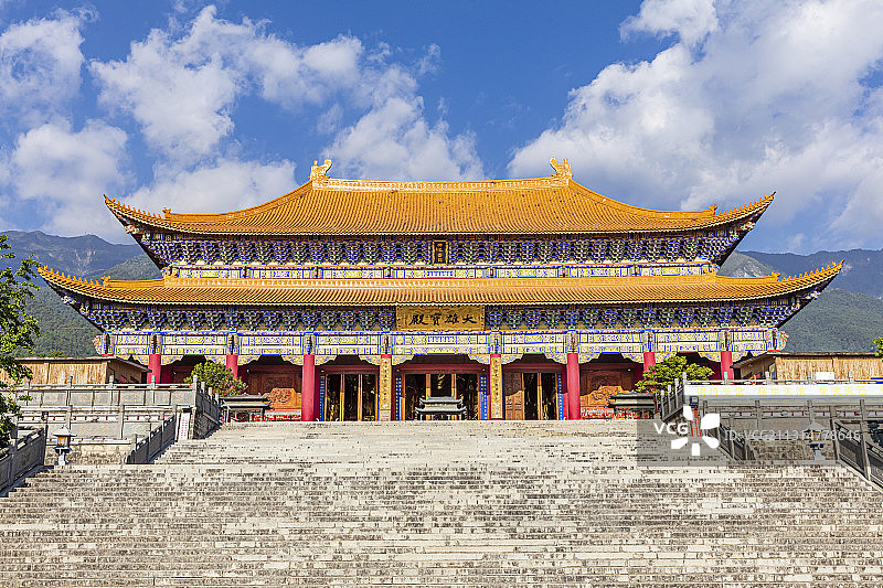 云南大理，崇圣寺图片素材