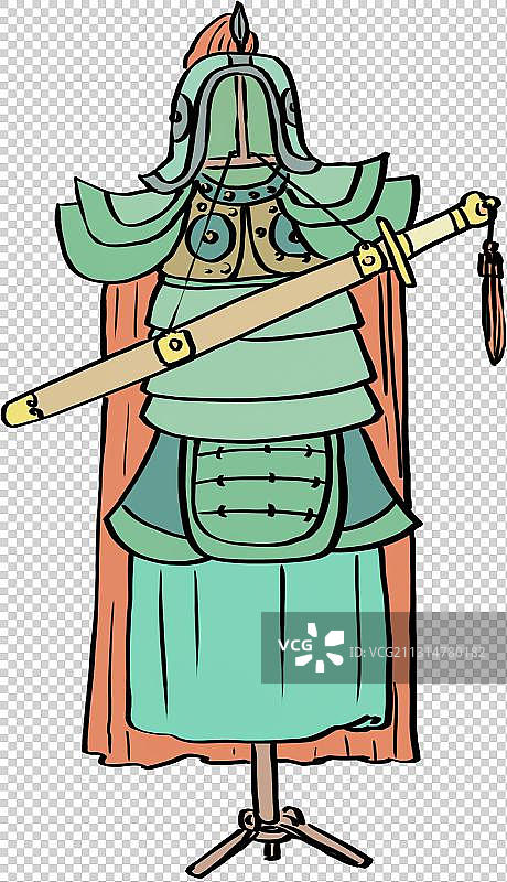 盔甲元素图片素材