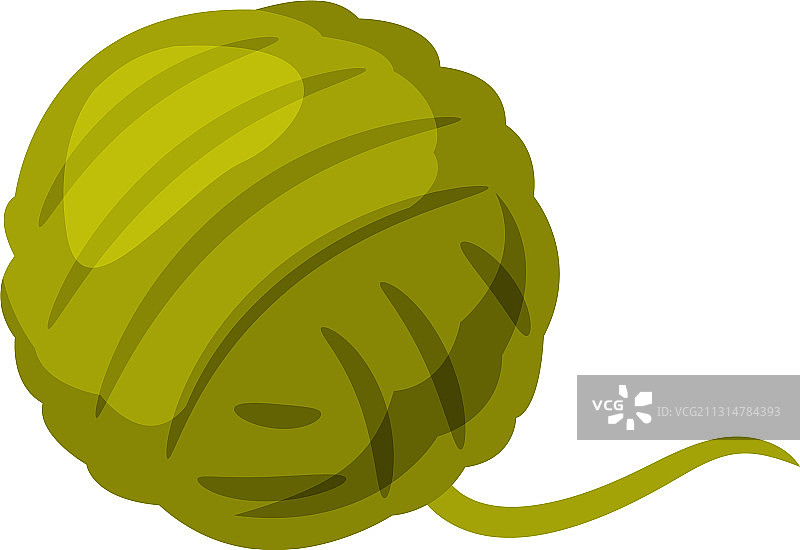 卡通风格猫咪玩具毛线球图片素材