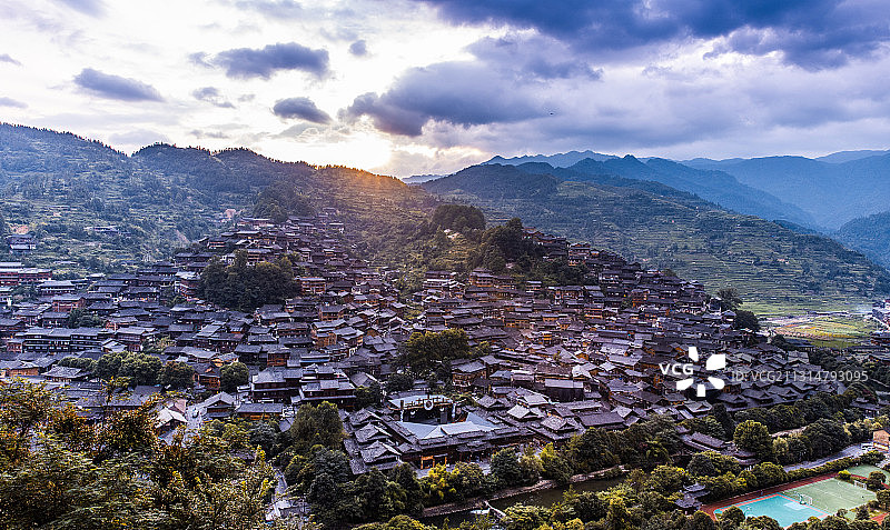 西江千户苗寨图片素材