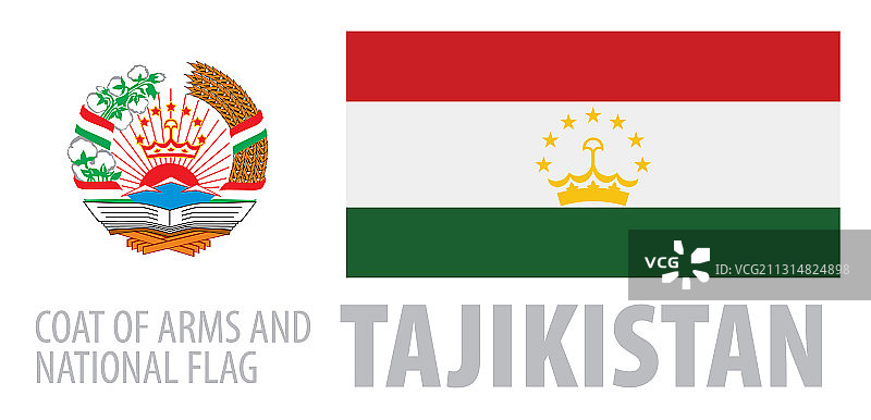 设外套、徽和国旗图片素材