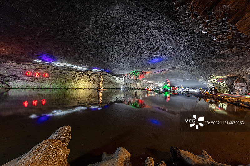 重庆金佛山：天下第一佛洞——古佛洞 中国洞穴“三个最”图片素材