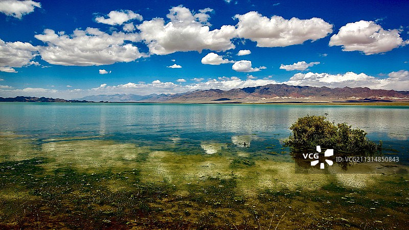 小柴旦湖图片素材