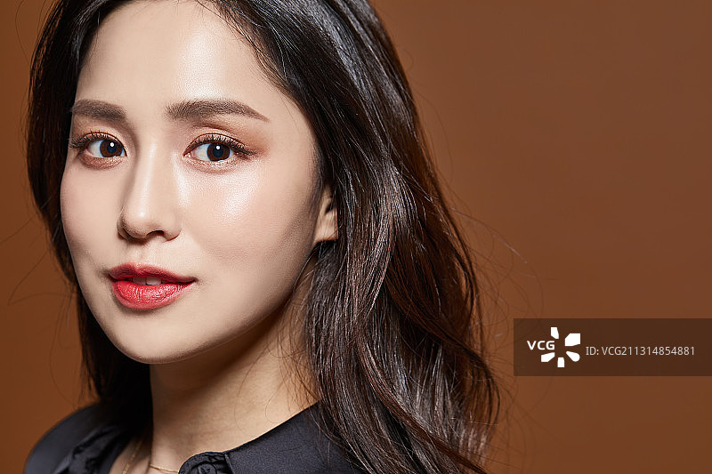 女人，棕色，美丽，时尚图片素材