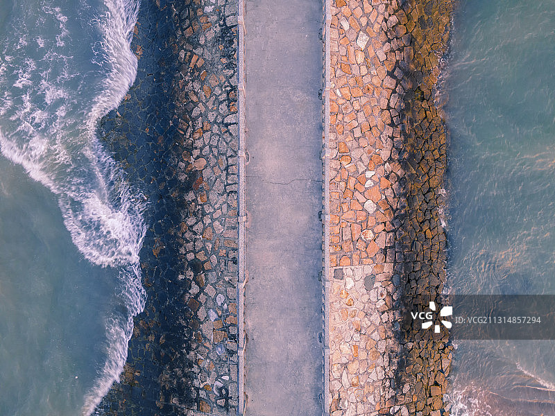 海堤图片素材