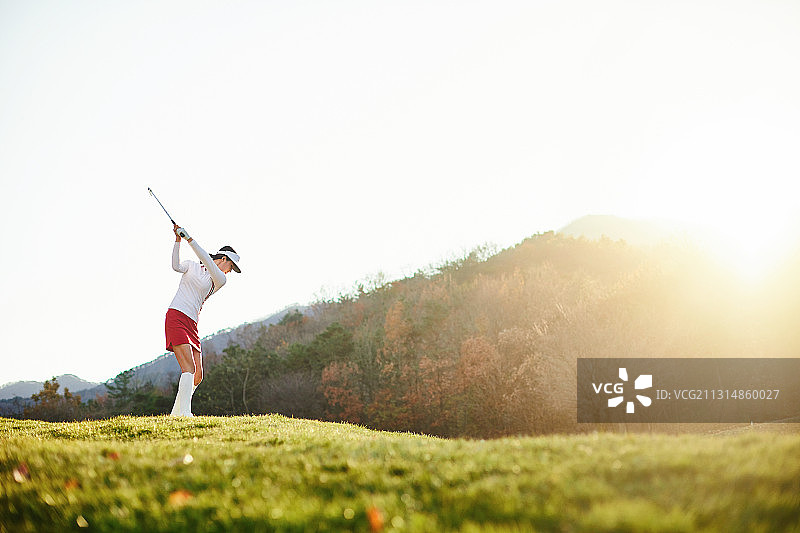 高尔夫、高尔夫球场、高尔夫球手图片素材