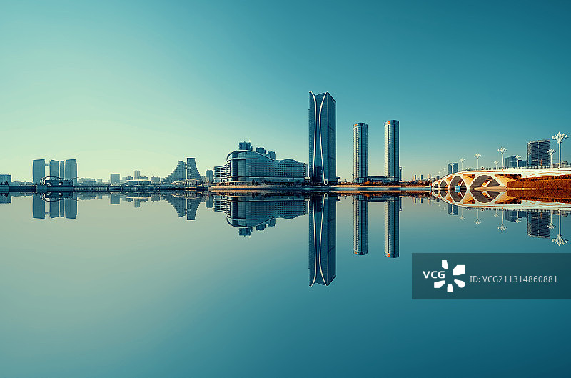 镜像之城图片素材