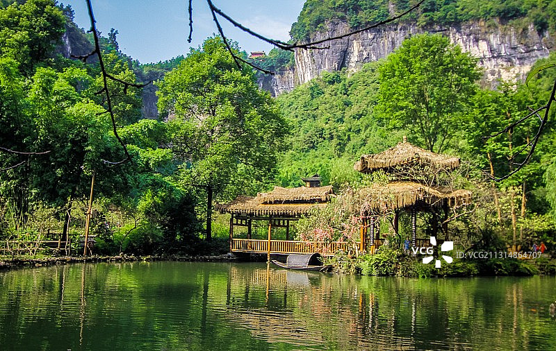 桃花源图片素材