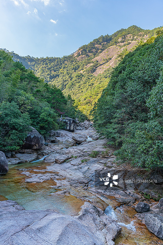 黄山，翡翠谷，小溪图片素材