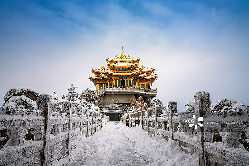 君山小雪图片素材
