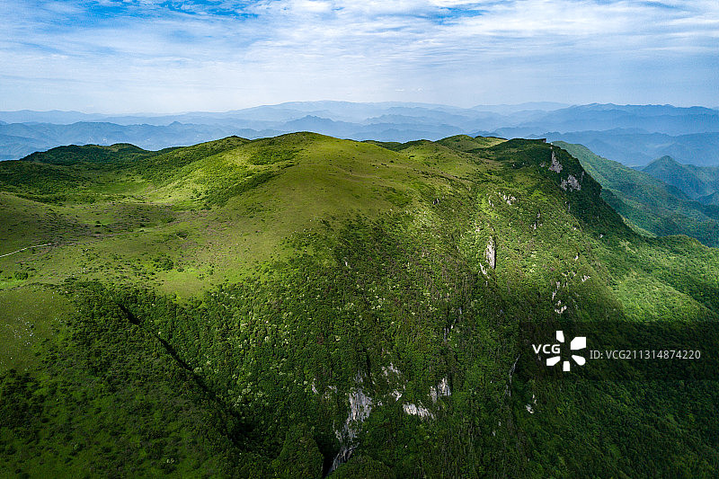 紫柏山张良庙图片素材