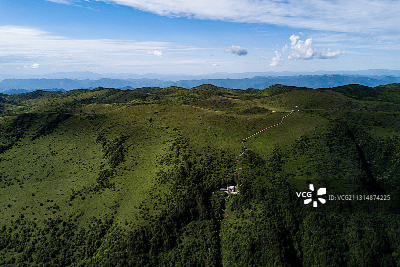 紫柏山张良庙图片素材