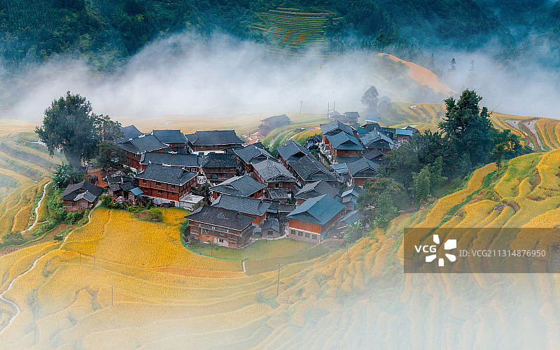 田园人家图片素材