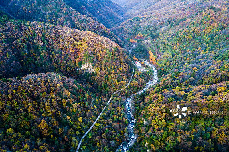 黄柏塬秋景图片素材