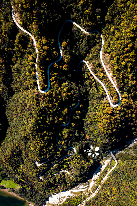 黄柏塬秋景图片素材