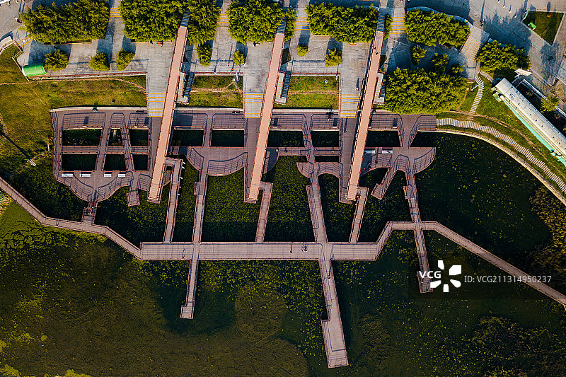 桃花潭公园图片素材