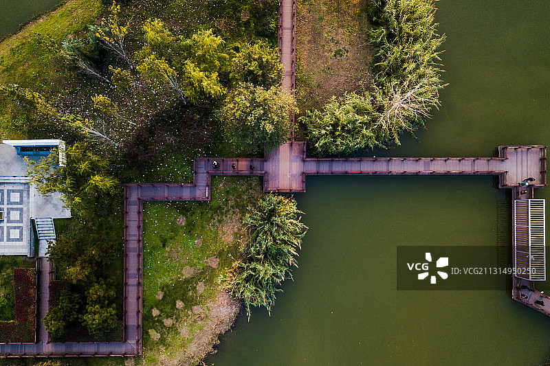 桃花潭公园图片素材