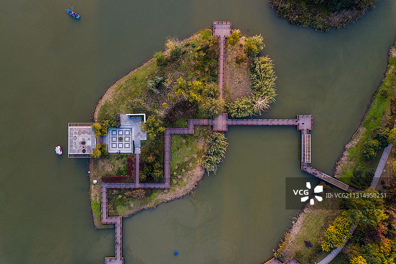 桃花潭公园图片素材