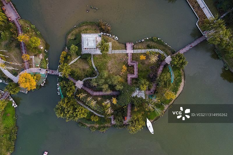 桃花潭公园图片素材