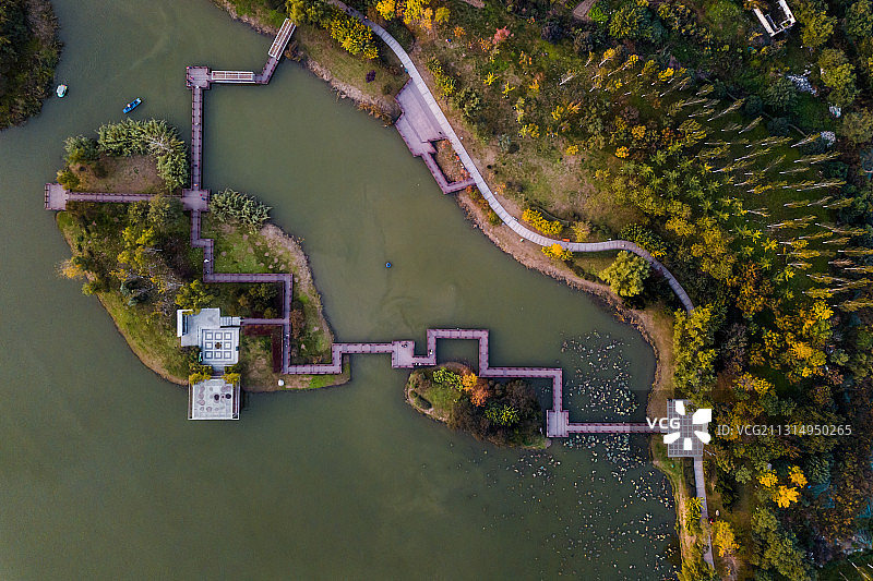 桃花潭公园图片素材