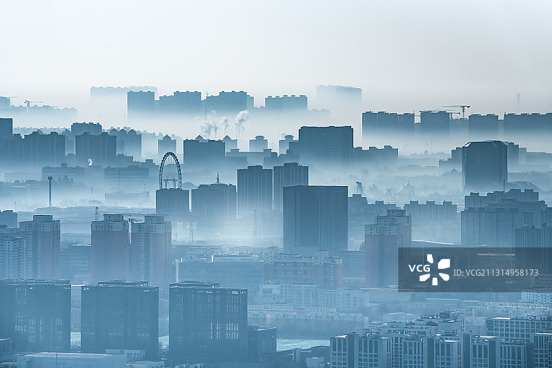 水墨石景山图片素材