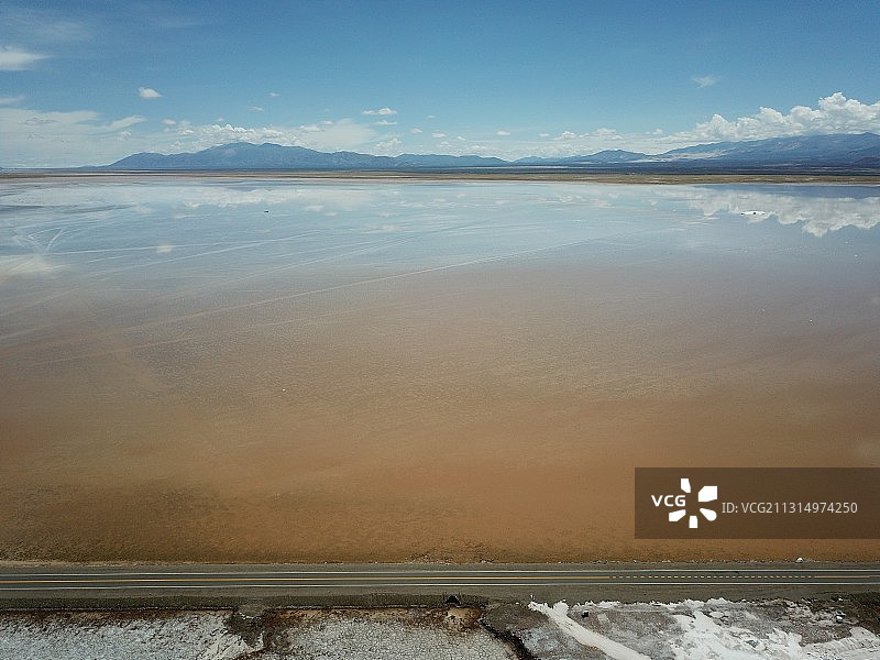 阿根廷萨利纳斯格兰德斯胡胡伊海滩风光图片素材