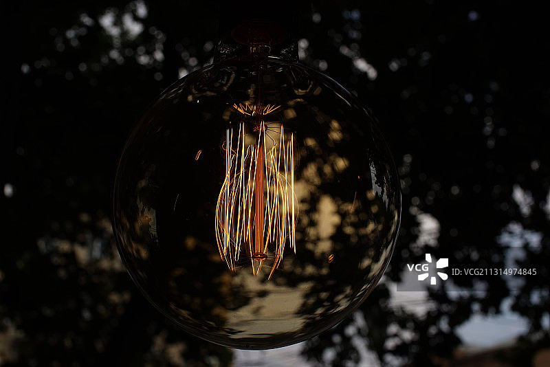 灯泡特写图片素材