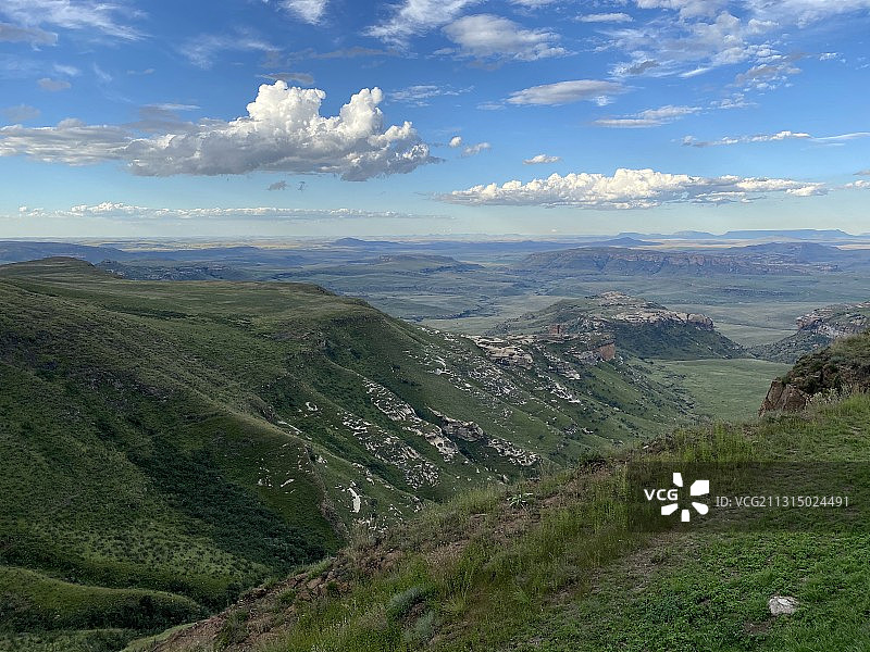 南非德拉肯斯山脉的美丽风景图片素材