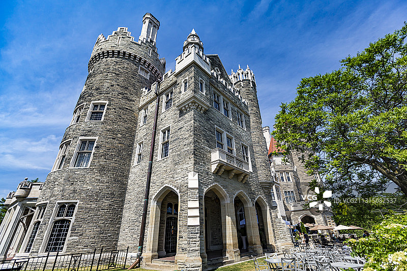 活力依旧的卡萨罗马城堡图片素材