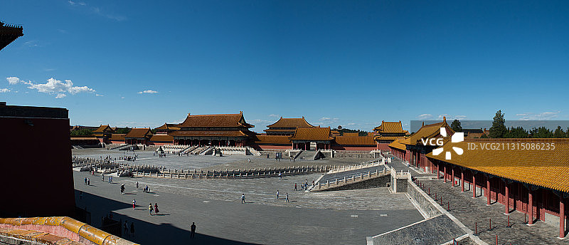 故宫全景图片素材
