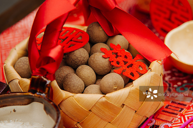 传统中式婚礼布置图片素材