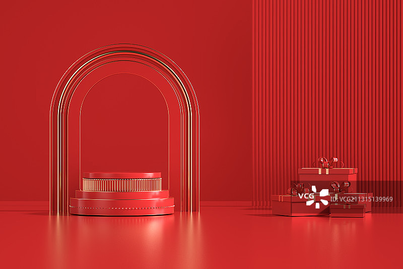 中国风元素背景，三维图像图片素材