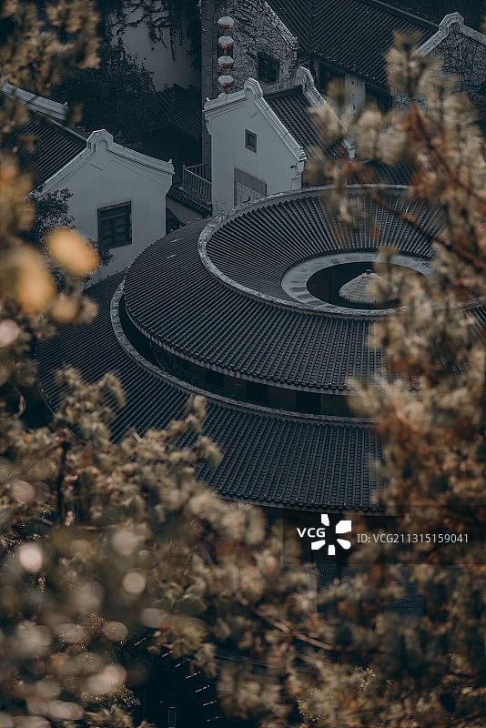 客家古楼图片素材