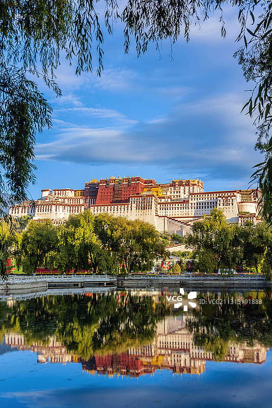 中国西藏拉萨布达拉宫图片素材