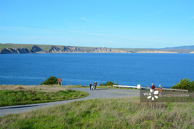 湛蓝的大海图片素材
