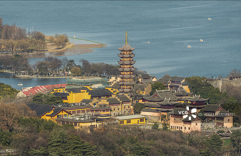 南京鸡鸣寺风光图片素材