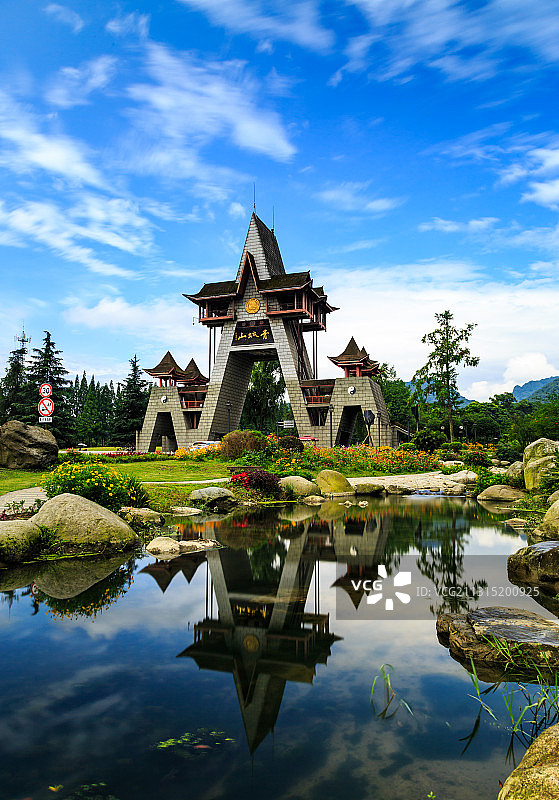 天下名山青城山图片素材