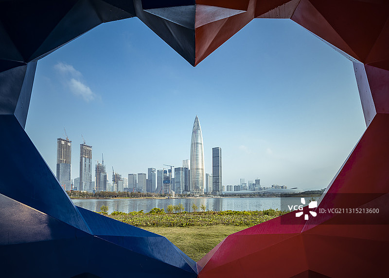 中国广东深圳南山人才公园图片素材