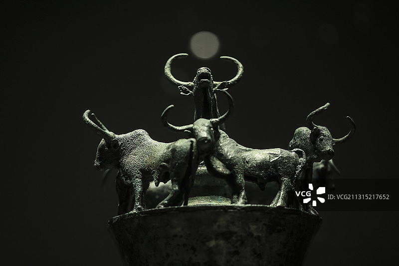 中国国家博物馆藏云南出土精品文物青铜器图片素材