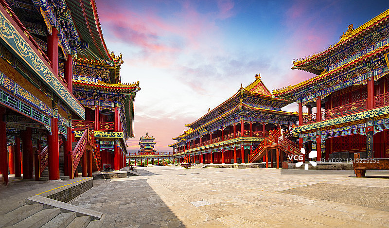 蓬莱三仙山图片素材