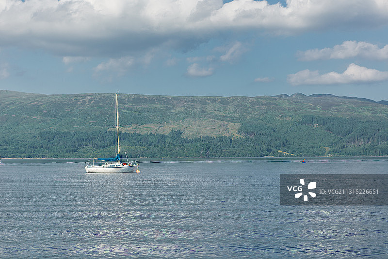 英国，苏格兰，罗蒙湖图片素材