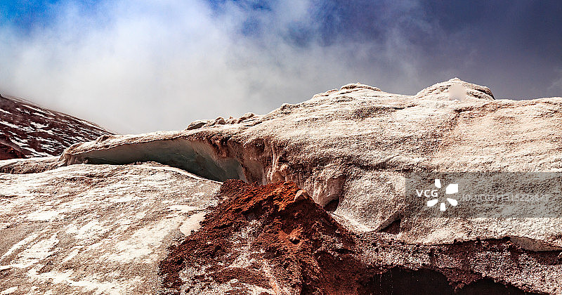 科托帕希雪山风光，厄瓜多尔图片素材
